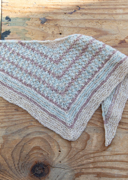Patrón de Tejido Isla Shawl (PDF en español)